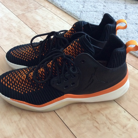 jordan dna lx black orange
